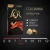 کپسول قهوه لور کلمبیا L'OR Colombia دارای غلظت 8 از 13